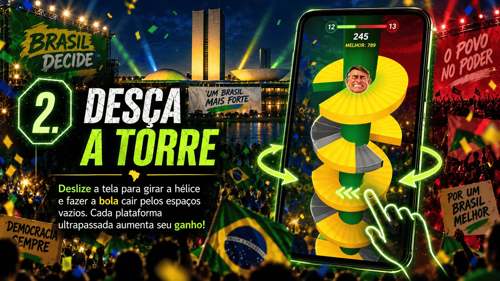 2. Desça a Torre